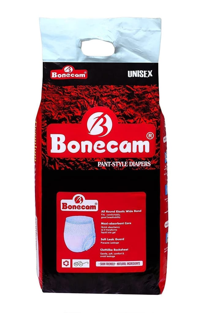 Alizee Bonecam Extra Absorb Pants Style Baby Diapers - 50 Count | Leakage Protection, Rush-Free Baby Diaper Pants view 2