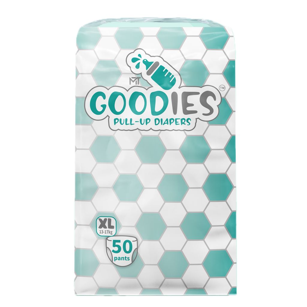 Goodies Pull-Up Diapers – XL Size (50 Pants) view 2