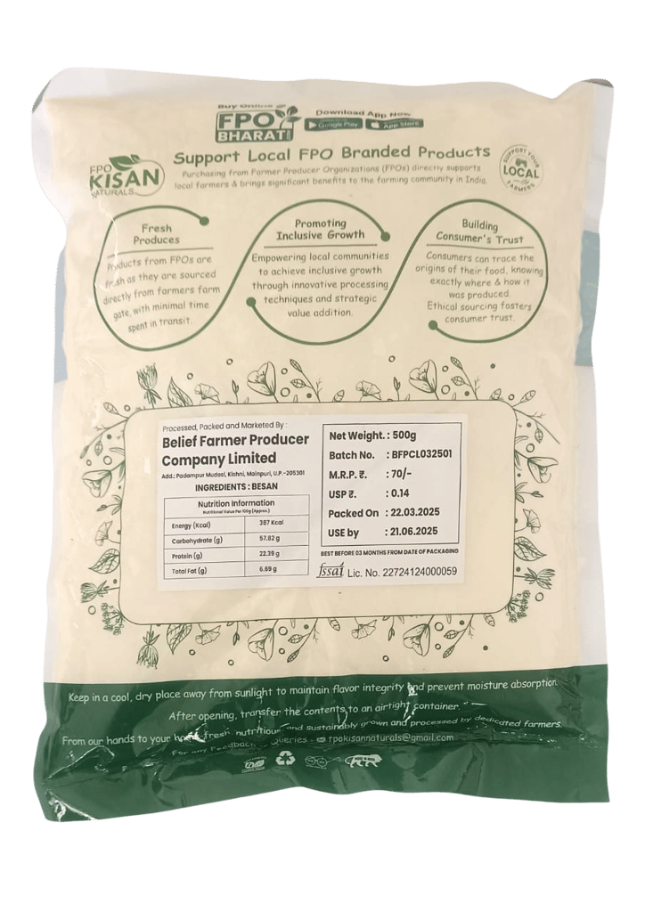 FPO Kisan Naturals Besan view 2