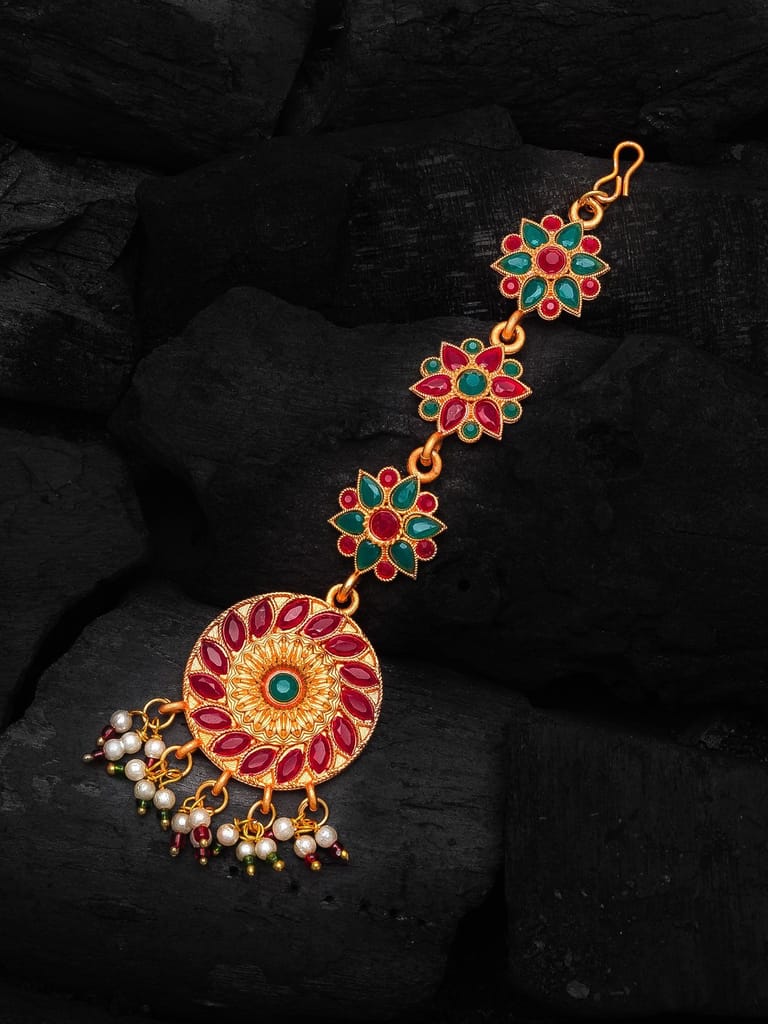 Morison Ruby Red Mangtikka Royal Elegance for Special Moments