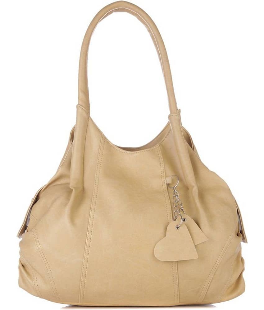 Fostelo Shoulder Bag Faux Leather Set of 1 ( Beige ) view 2