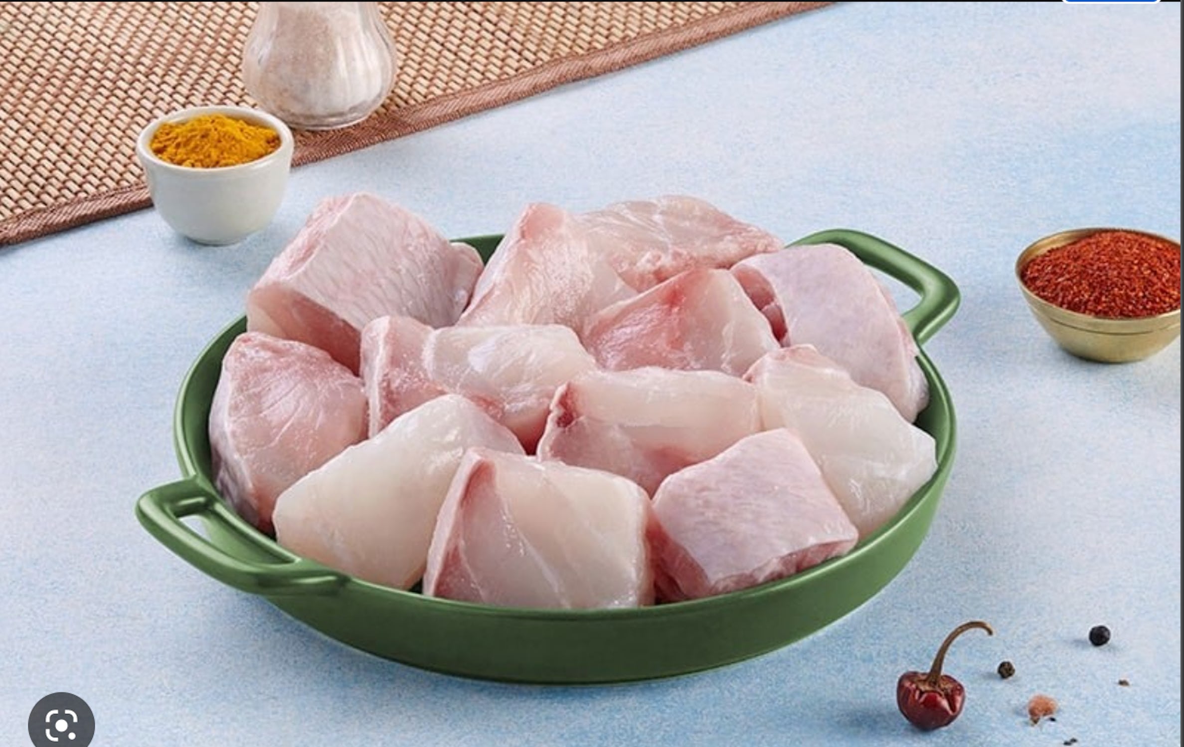 Grouper/Reef Cod/Kalava (0.75kg-2kg) - 0.75kg(Before Cleaning)-Whole Cleaned view 2