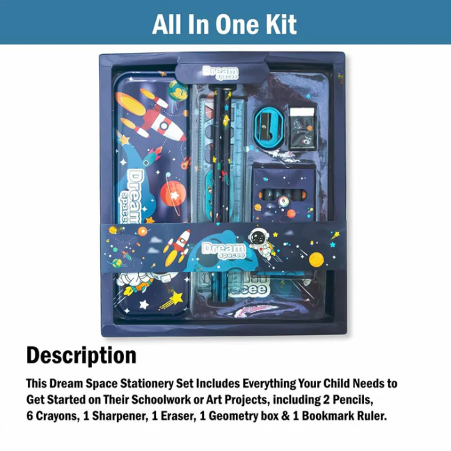 Space Theme Stationery Set/ Gift Kit for Kids view 2