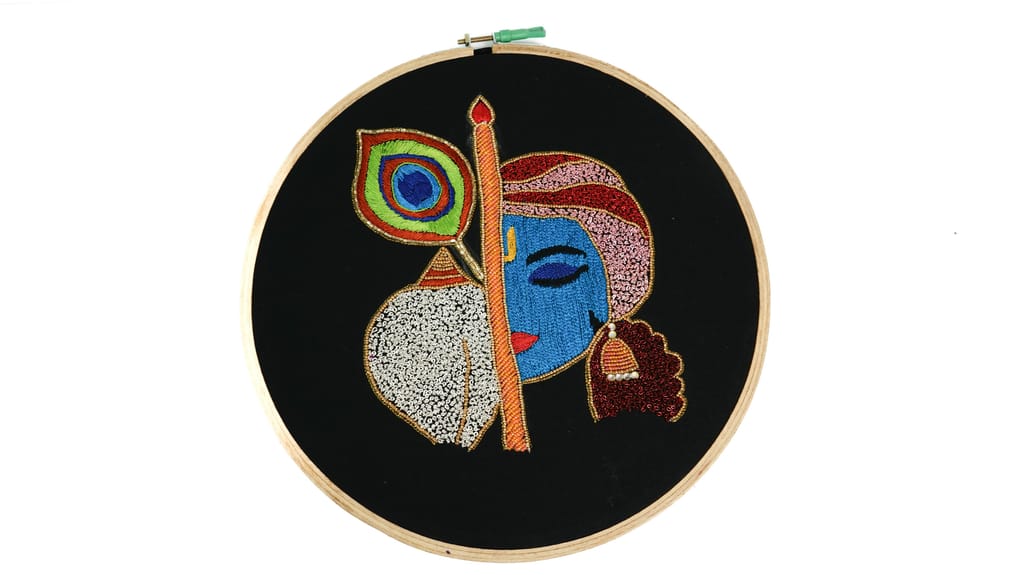 Thread Work Wall Hanger view 2