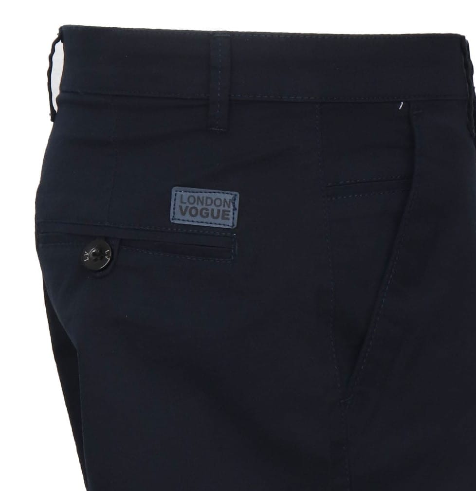 Cotton Black Solid Shorts view 2