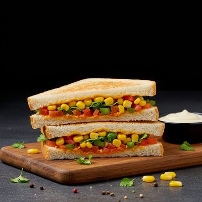 Veg Corn Sandwich