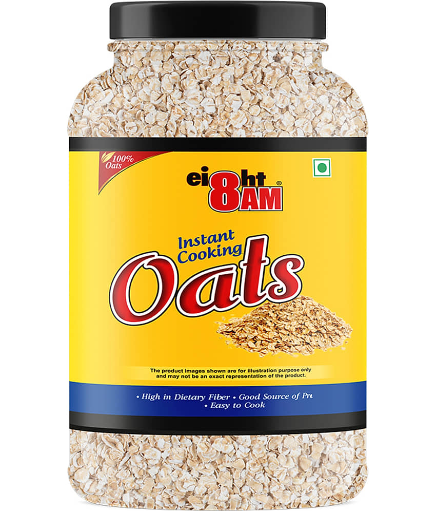 8AM Oats 1.1 kg Pack of 3 view 2