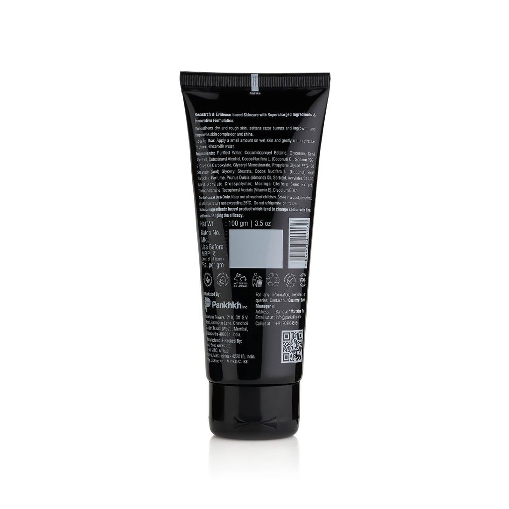 BRAVADO Spa Therapy Body Scrub for Men - Exfoliate, De-Tan & Condition Skin with Nourishing Ingredients | Blackhead Remover & De-Tan Solution | Face Cream, Face Cleanser, Skin Scrubber | 100g view 2