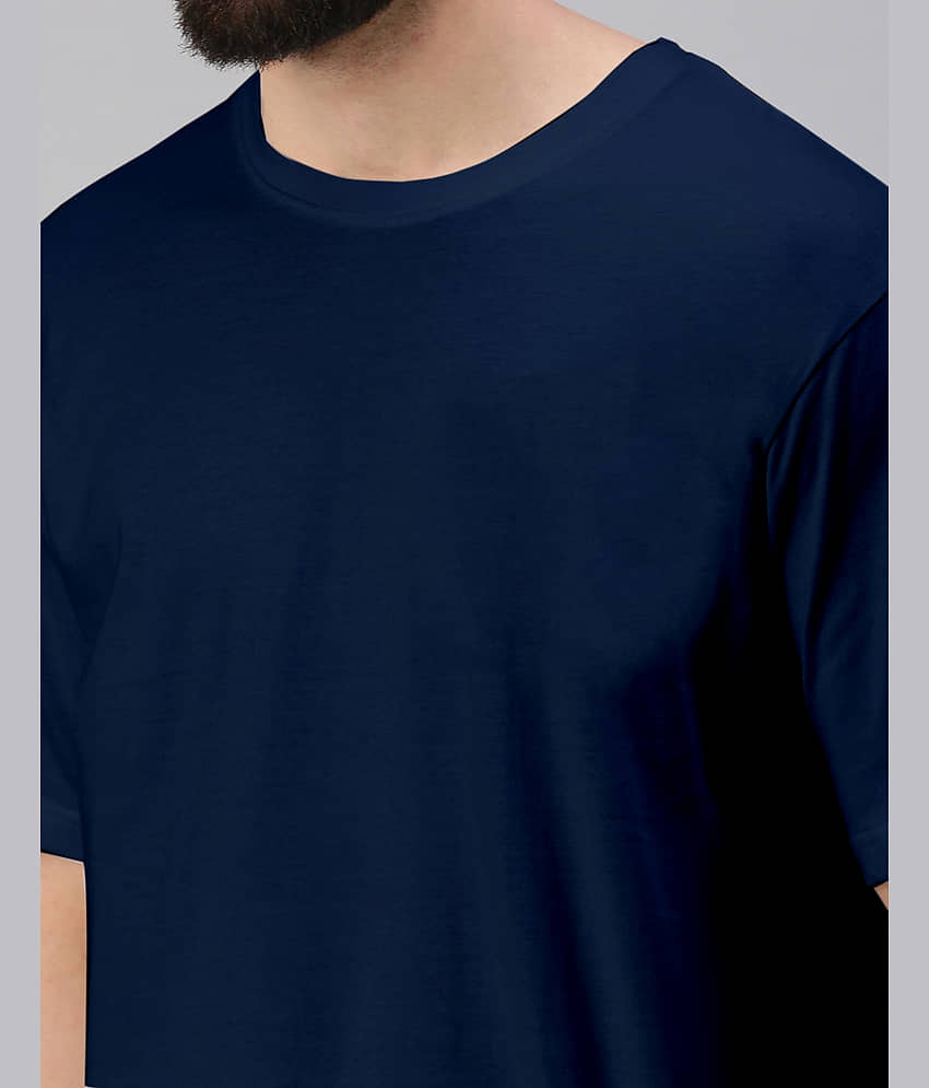 Veirdo Pack of 1 100% Cotton Oversized Fit Men's T-Shirt ( Black ) view 2
