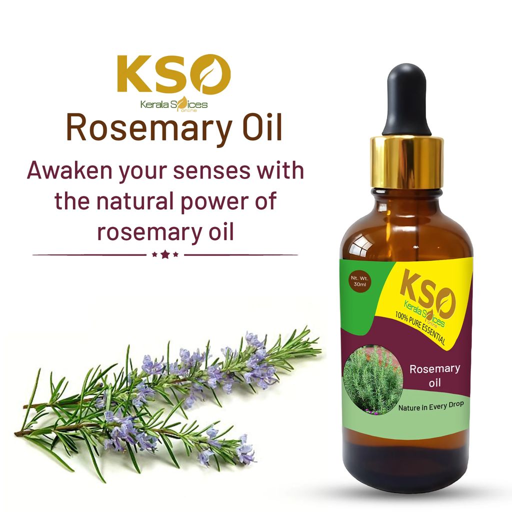 Rosemary Oil - 30 ml - Natural Aromatherapy &amp; Hair Care view 2