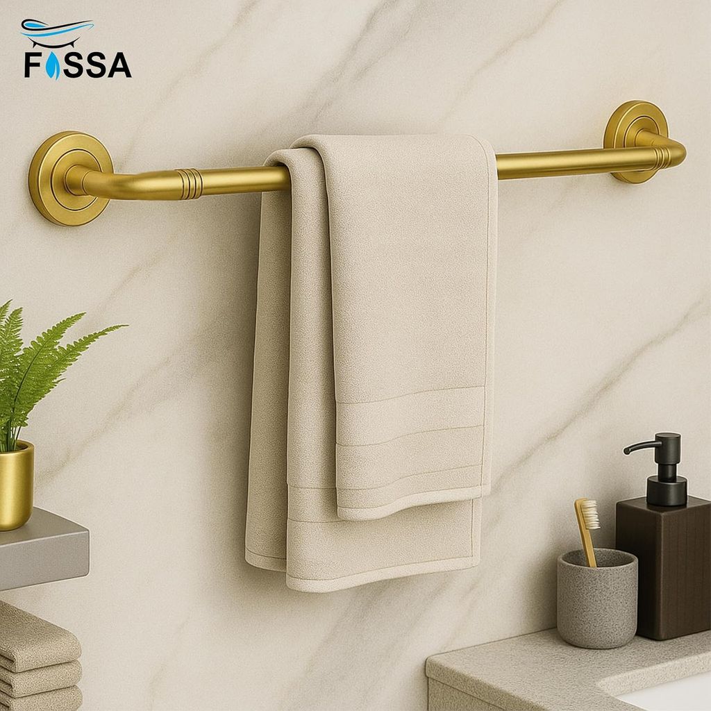 Stainless Steel Towel Rod Gold view 2