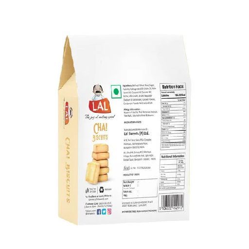 Lal Chai Biscuits 160 Gms view 2