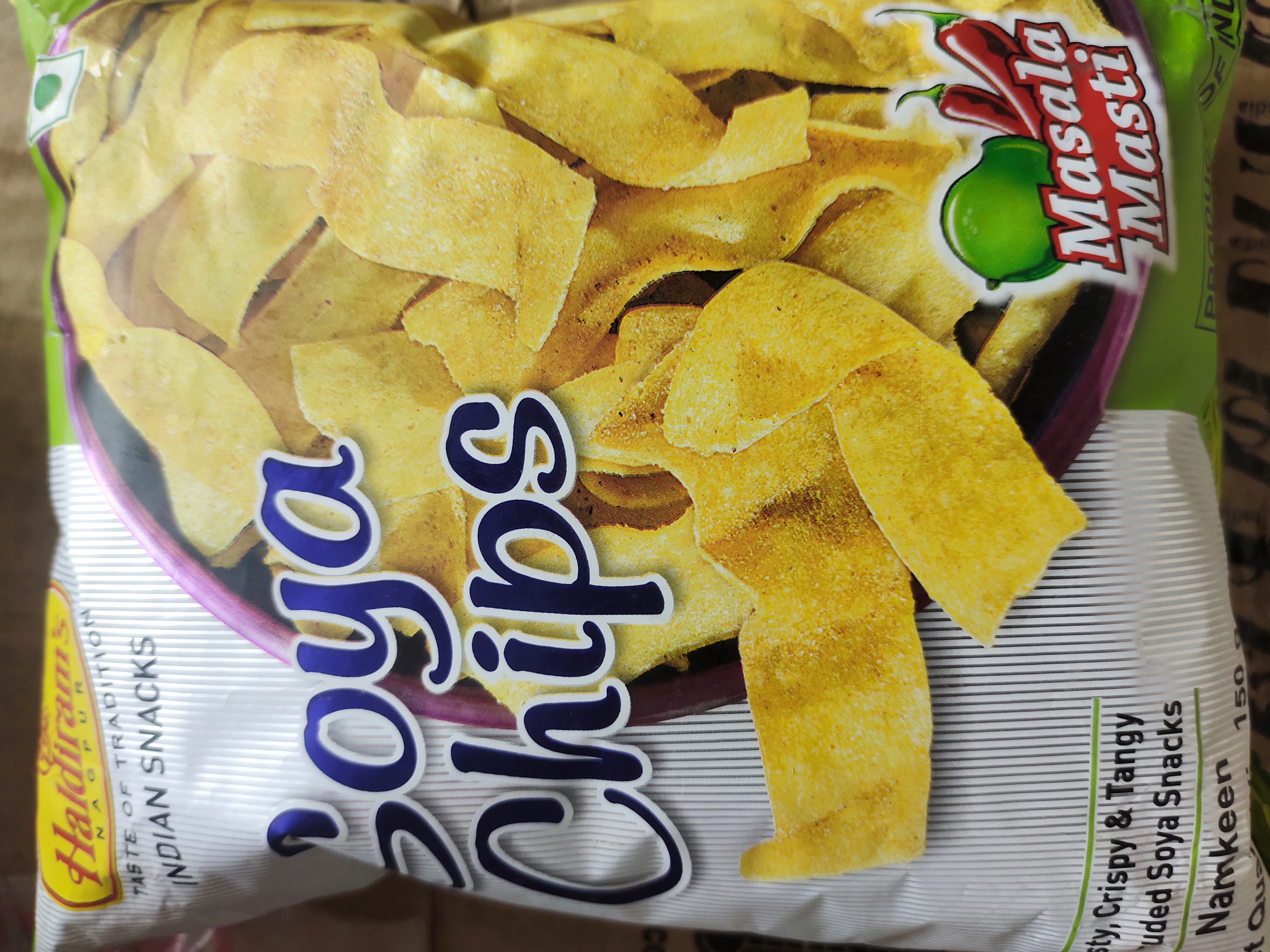 Haldirams soya chips masala masti