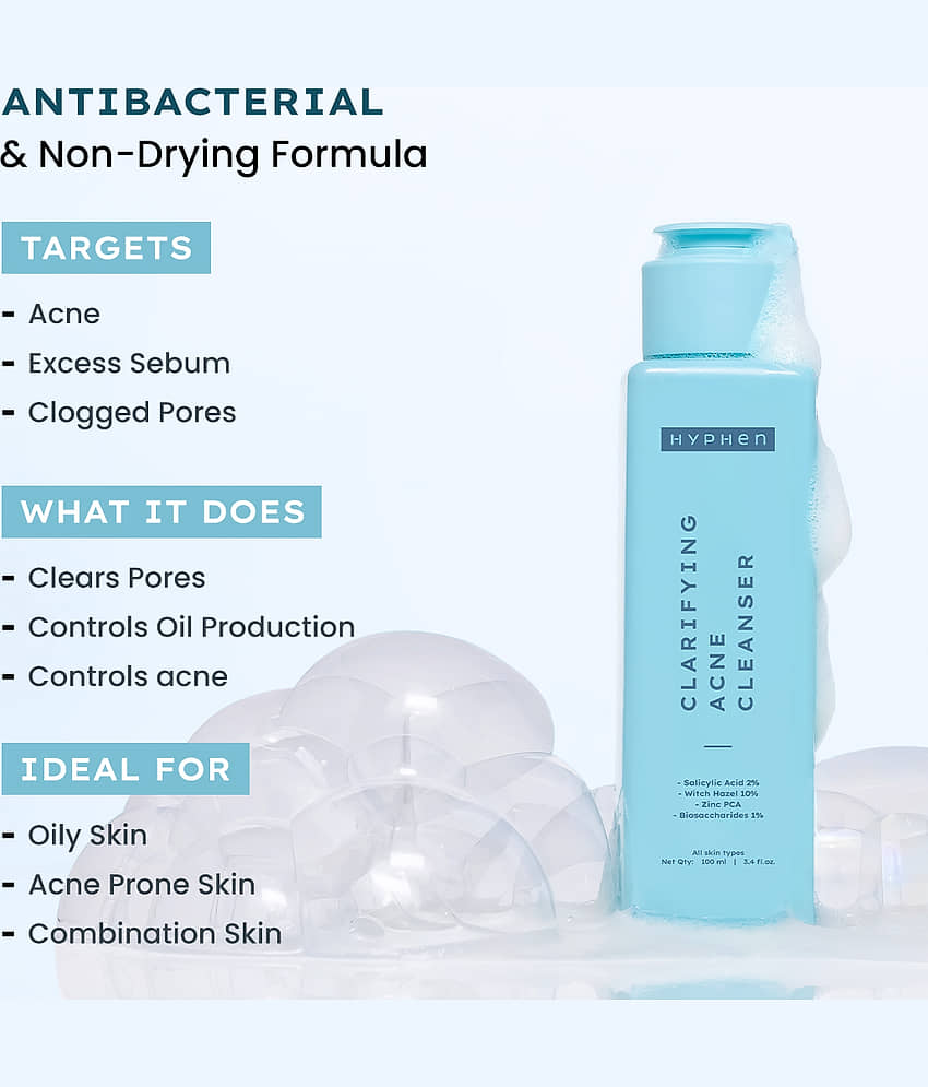 Hyphen Clarifying Acne Cleanser 100ml (Pack of 1) view 2