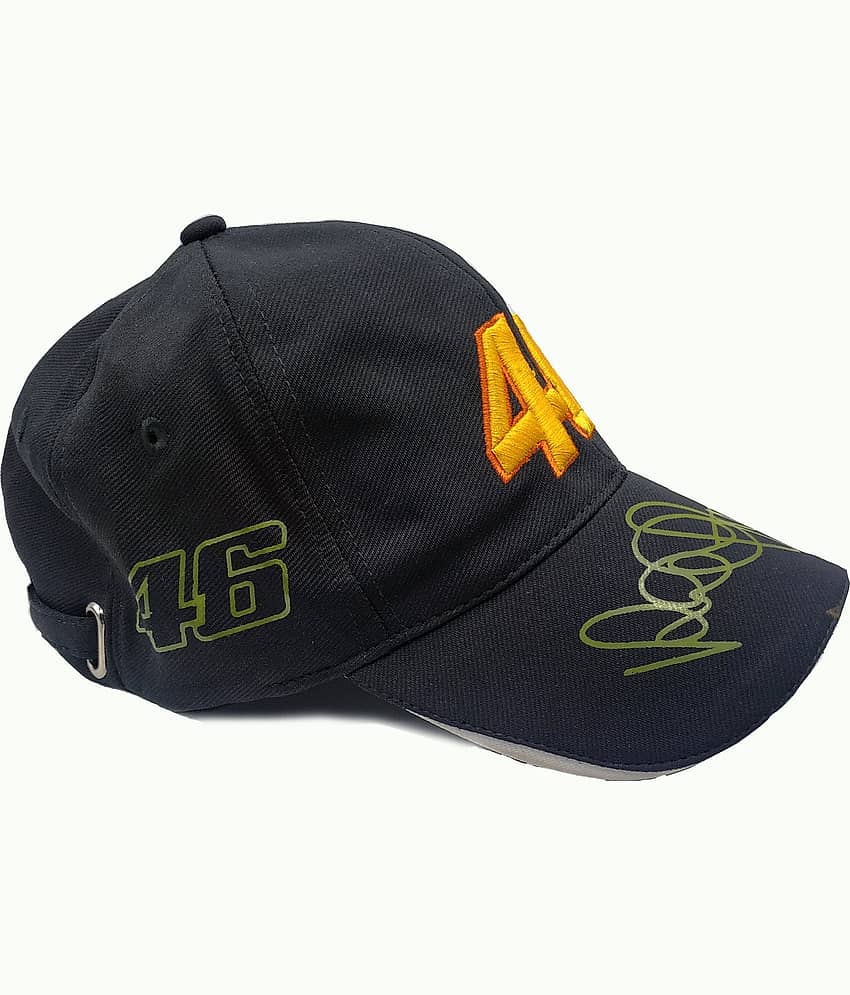 Bolax Pack of 1 cotton Men's Cap ( Black ) view 2