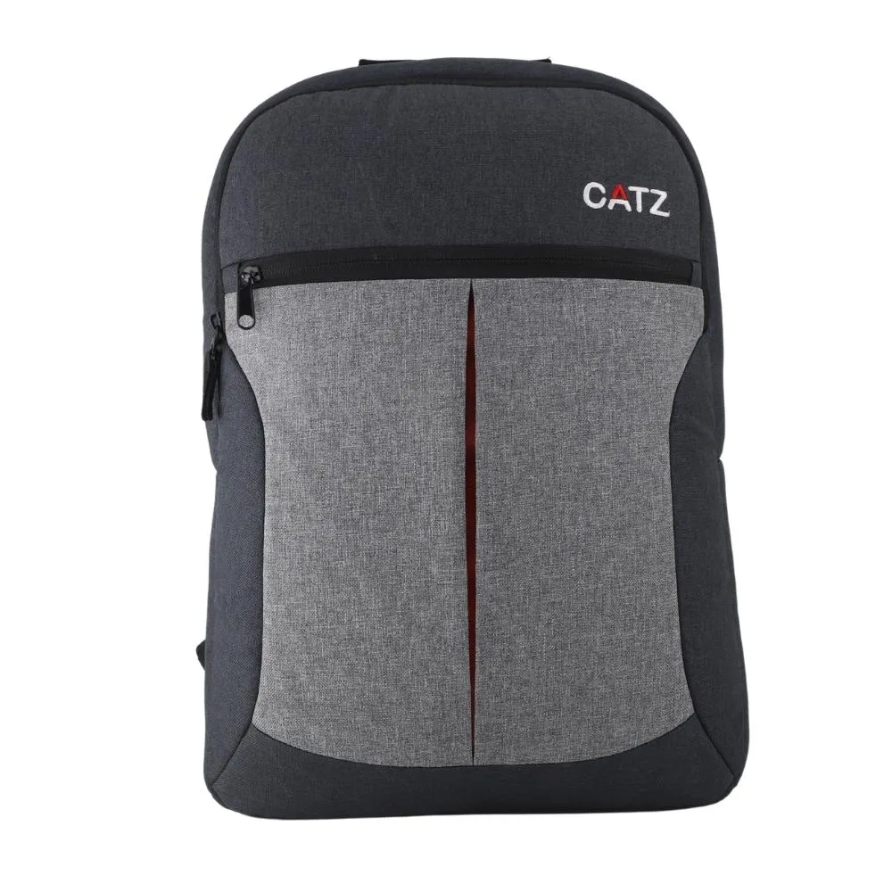 CATZ "Medley" Trendy Two-Toned Backpack 17 Litres |Luxurious,Versatile,Multipurpose, Tech-Friendly Design, Water Resistant Backpack (Fits 15.6" Laptops, Multicolor)