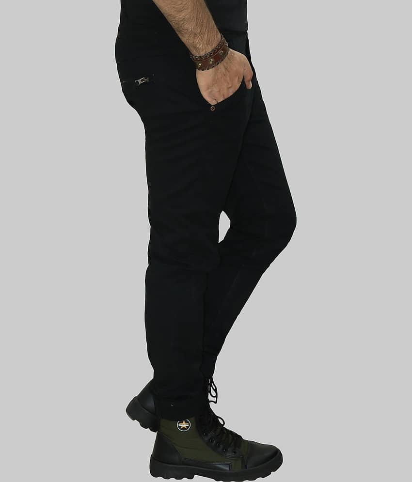 HYMEN LEGIONS Regular Flat Men's Joggers - Dark Green ( Pack of 1 ) view 2