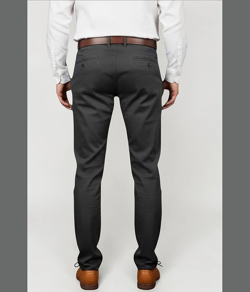 ZAYSH Regular Men's Chinos - Grey ( Pack of 1 ) view 2