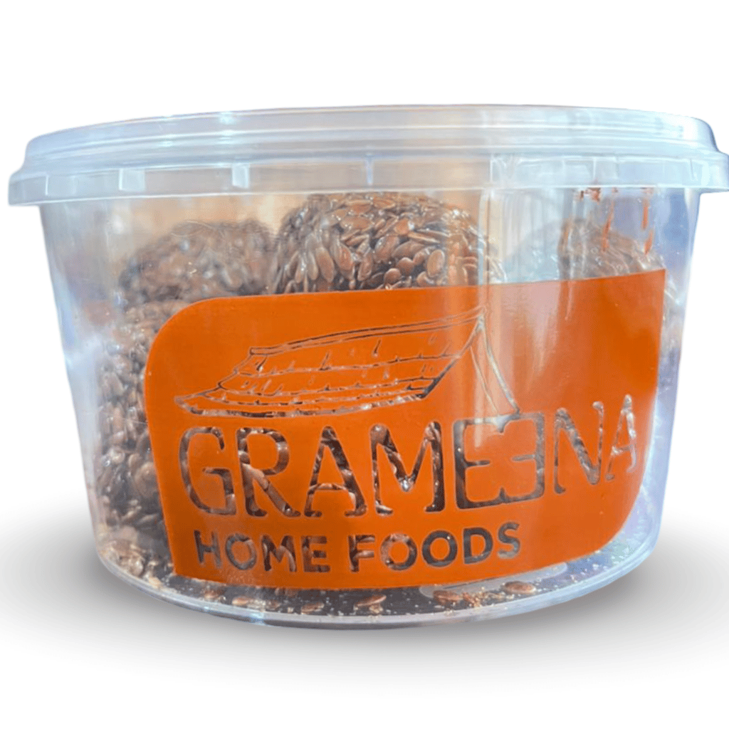 Healthy Home Made flax seeds laddu-250g view 2