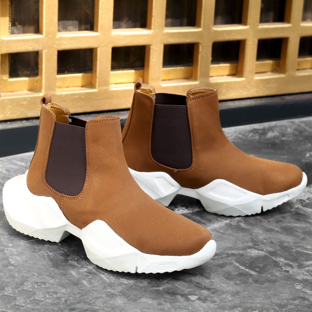 Bxxy's Designer Slip-on Boots For Men view 2