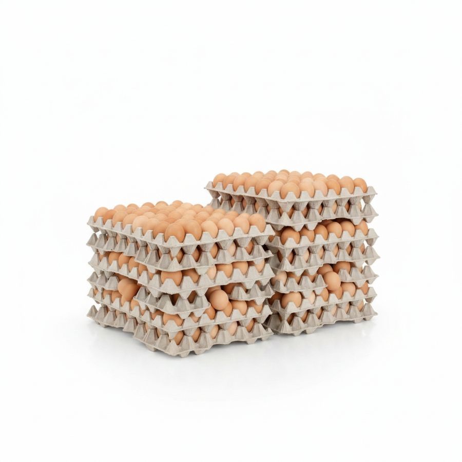 Fresh Table Eggs - 100 gm - Two whole eggs view 2