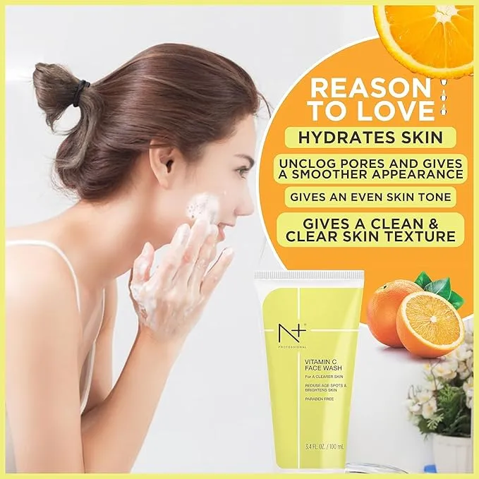 N+ Professional Vitamin C Face Wash For Oily to Normal Skin view 2