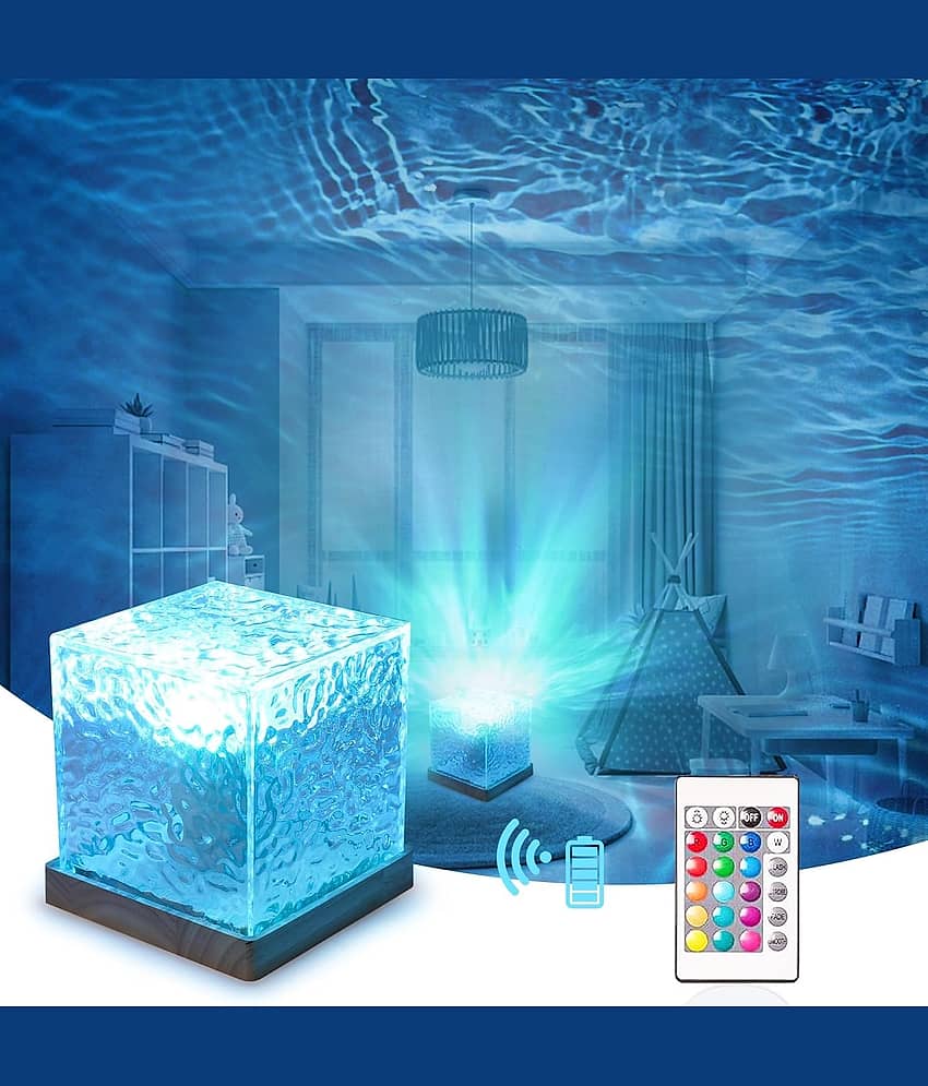 SHARUJA Multicolor Night Lamp ( Pack of 1 )