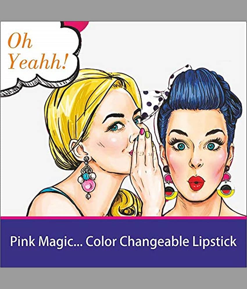 Pinner Pink glossy color changing Lip Gloss (Pack of 3) view 2