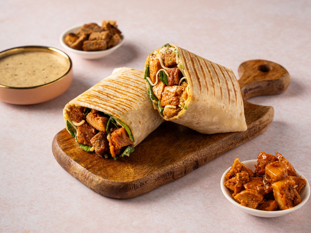 Chicken Caesar Salad Wrap