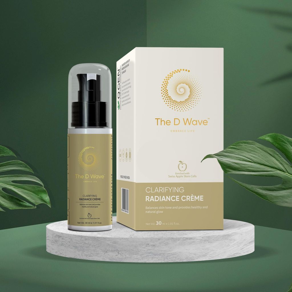The D Wave Clarifying Radiance Cremefor Bright Skin & Radiant Glow - 30ML | Firmer, Supple and Deeply Nourished Skin | Reduces Signs of Ageing | All Skin Types & Genders view 2