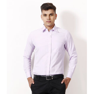 Hawk Purple Full Sleeves Formal Men's Shirt view 2