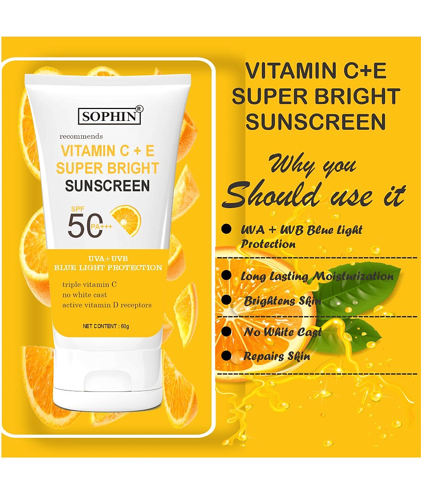 SOPHIN Sunscreen Cream For All Skin Type ( Pack of 1 ) view 2