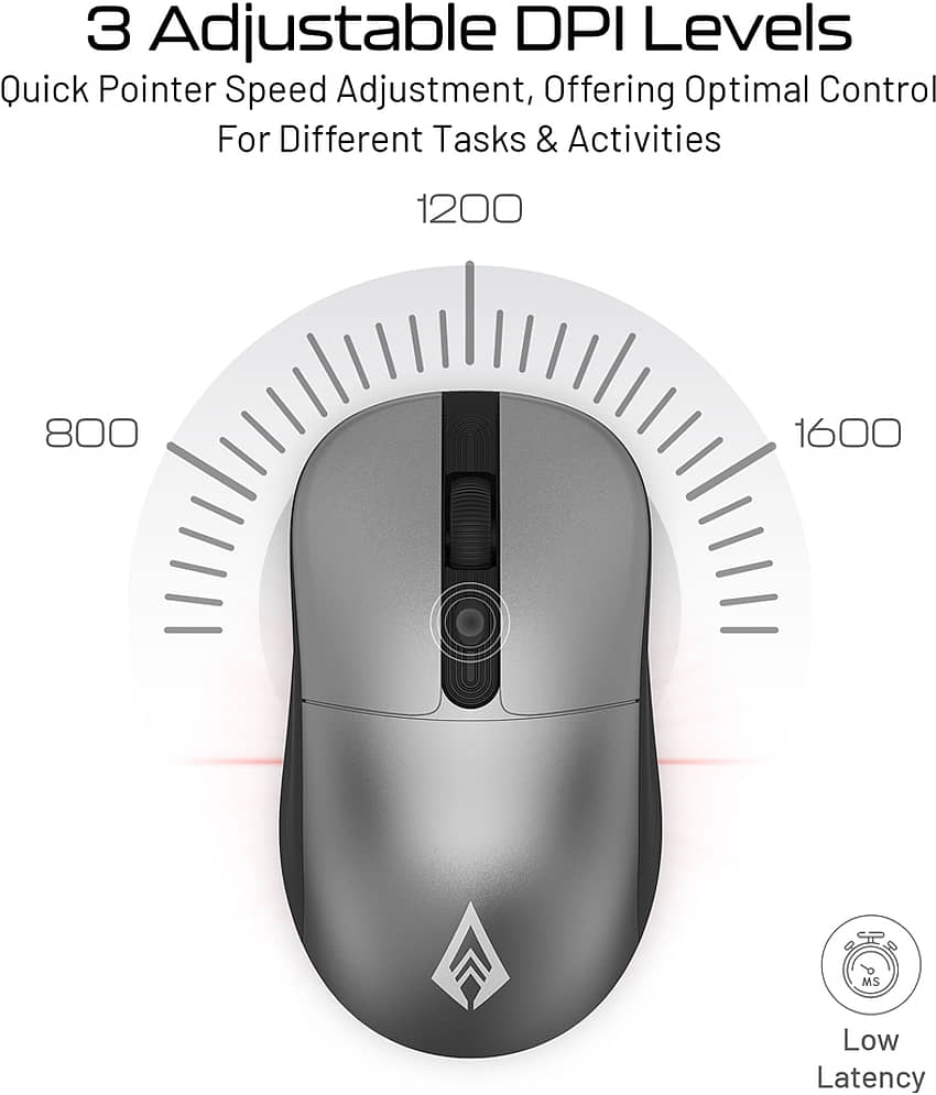 Archer Tech Lab Precision100 Wireless Mouse view 2