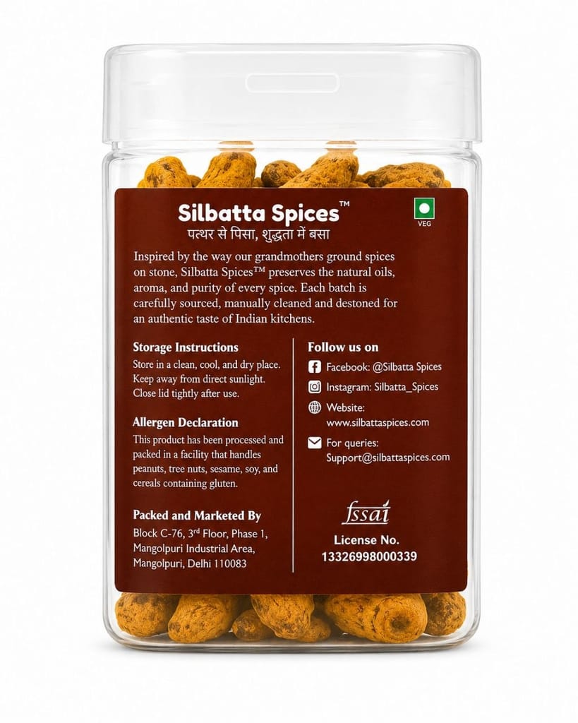 Silbatta Spices Whole Turmeric | Sabut Haldi view 2