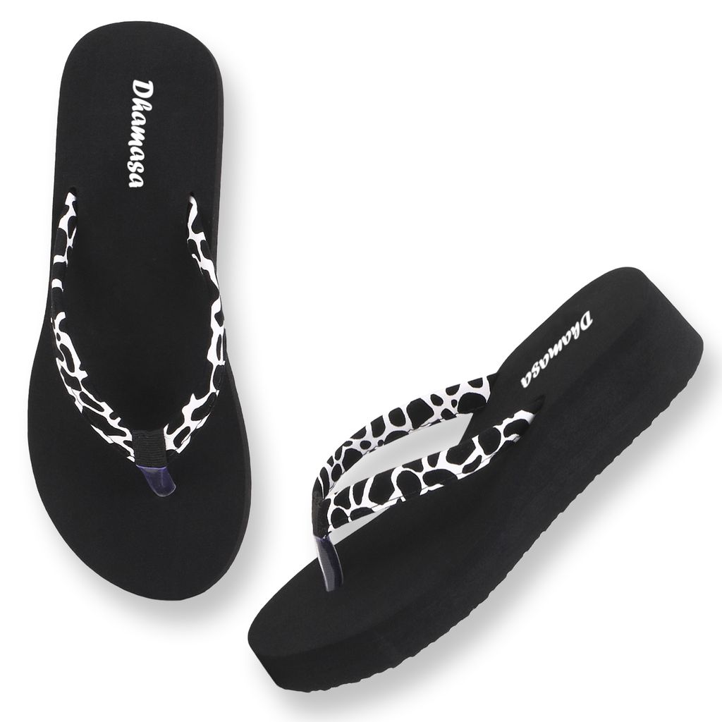 Dhamasa Fashion Cheeta design flipflop slipper for women & Girls view 2