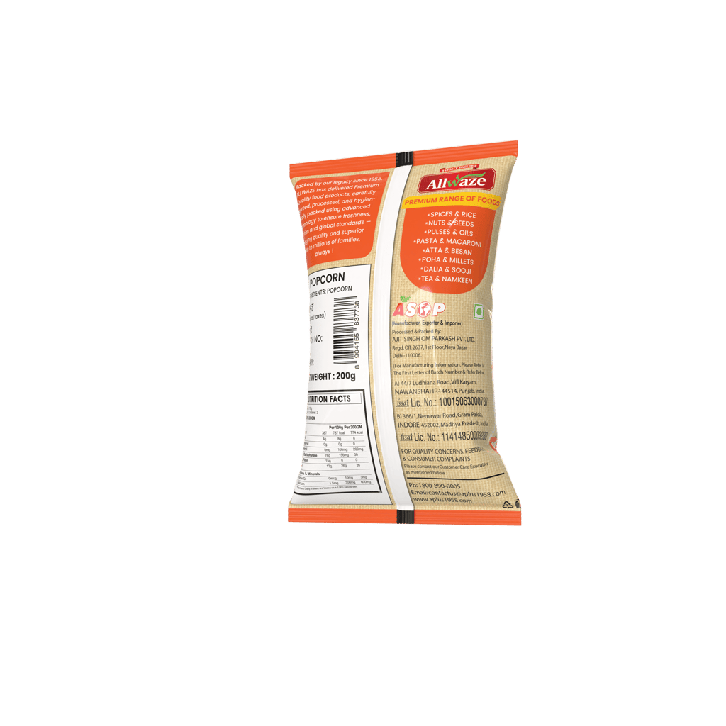 Allwaze Popcorn 200gram view 2