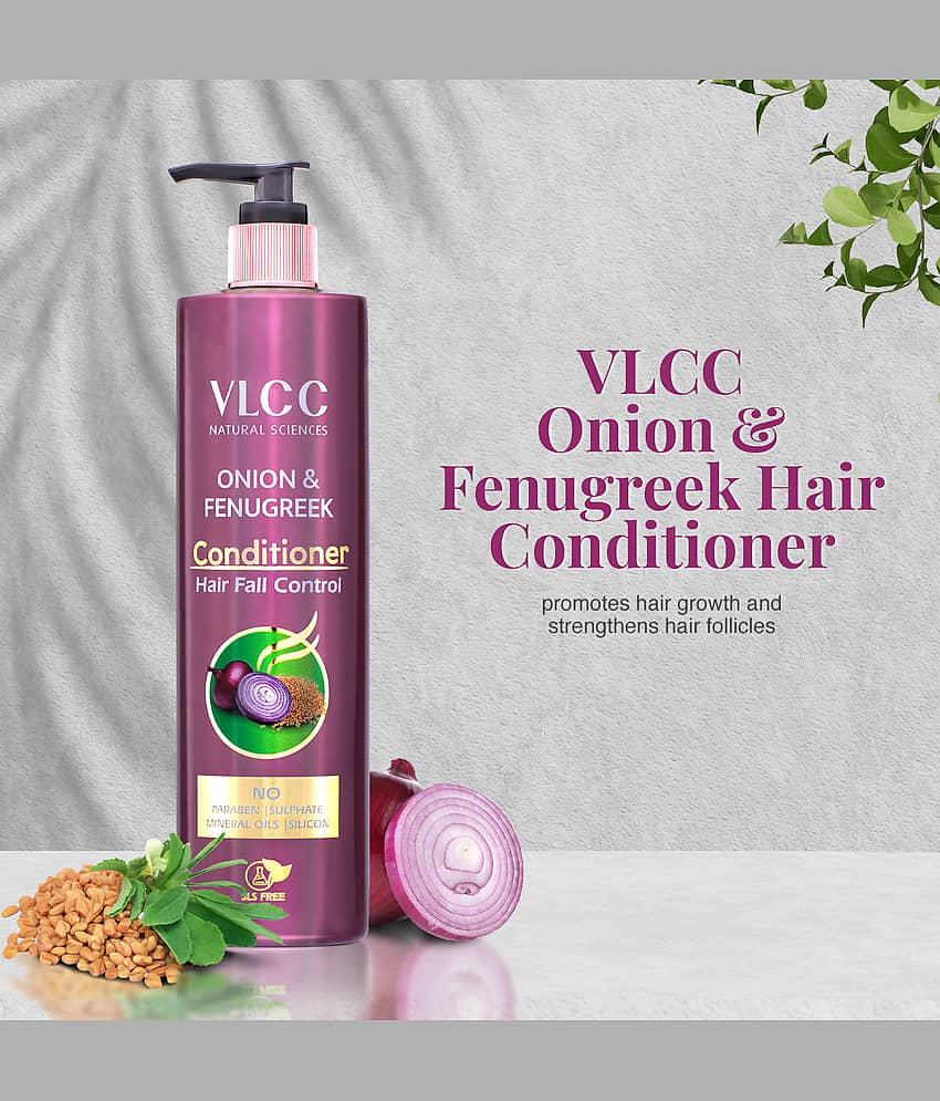 Vlcc Onion & Fenugreek Conditioner , 200Ml , For Deep Conditioning view 2