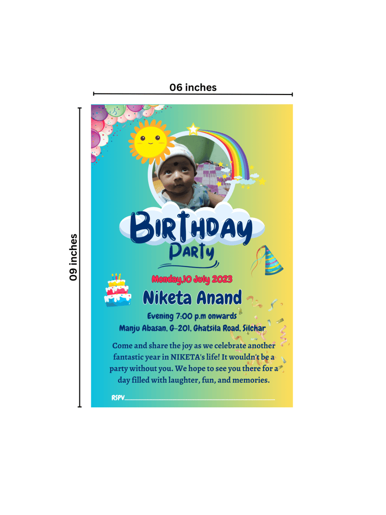 Personalized Photo Birthday Cards: Picture-Perfect Birthday Memories (Pack of 20) view 2