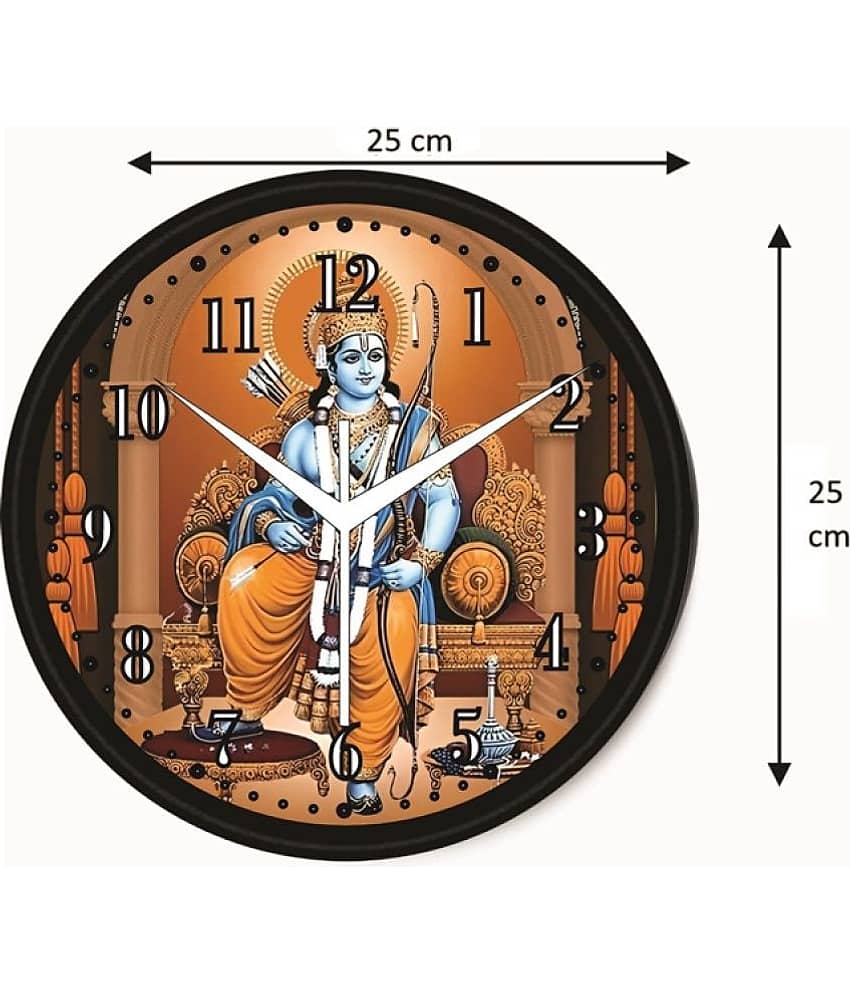 KP CRAFT Circular Analog Wall Clock view 2