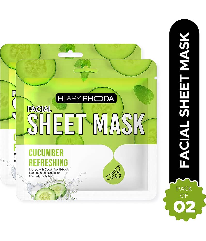Hilary Rhoda - Skin Hydrating Sheet Mask for All Skin Type ( Pack of 2 )