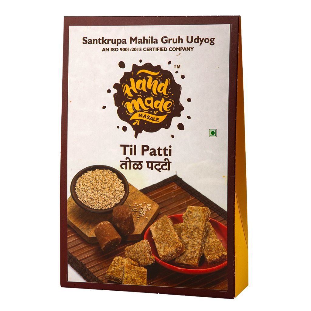 Handmade Til Gul Patti - Traditional Indian Sweet view 2