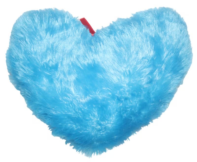 Blue Heart Plush Pillow view 2