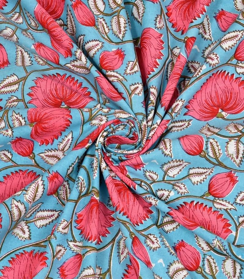 Floral Charm 100% Cotton Bedsheet view 2