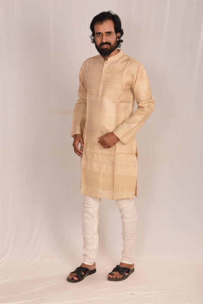 Jharcraft RT RT Natural Kurta(KT00146) view 2