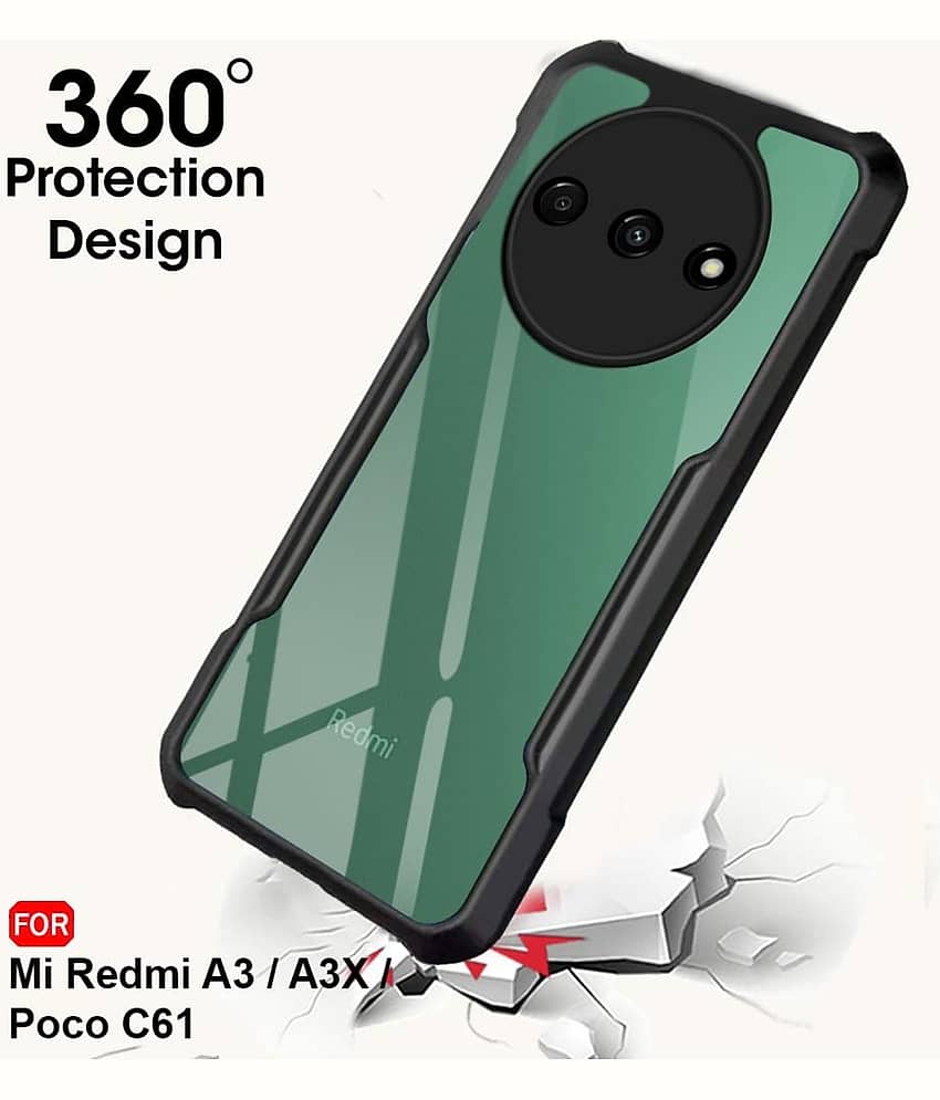 ZAMN Shock Proof Case Compatible For Polycarbonate Xiaomi Poco C61 ( ) view 2