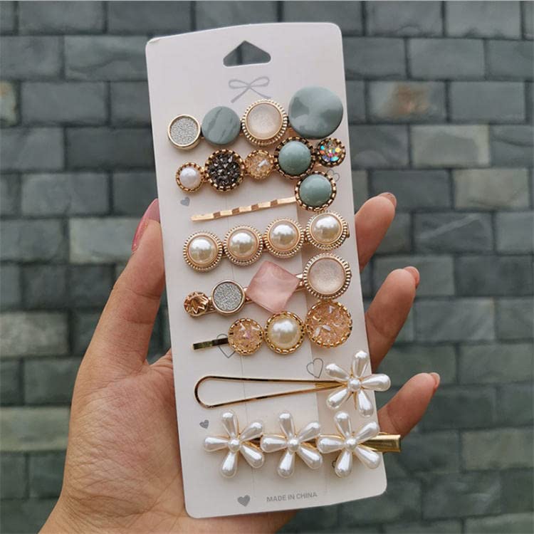 Akashkrishna 8 PCS Premium Korean stylish Hair Clips For Women And Girls view 2