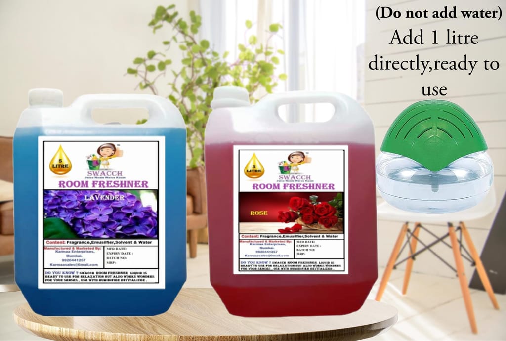 Swacch Room Freshner (5 Litre) (Pack of 2) Lavender & Rose view 2