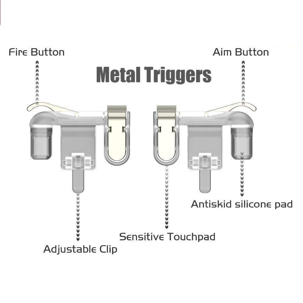 XBLAZE GAMING TRIGGER BUTTON FOR SMARTPHONE view 2