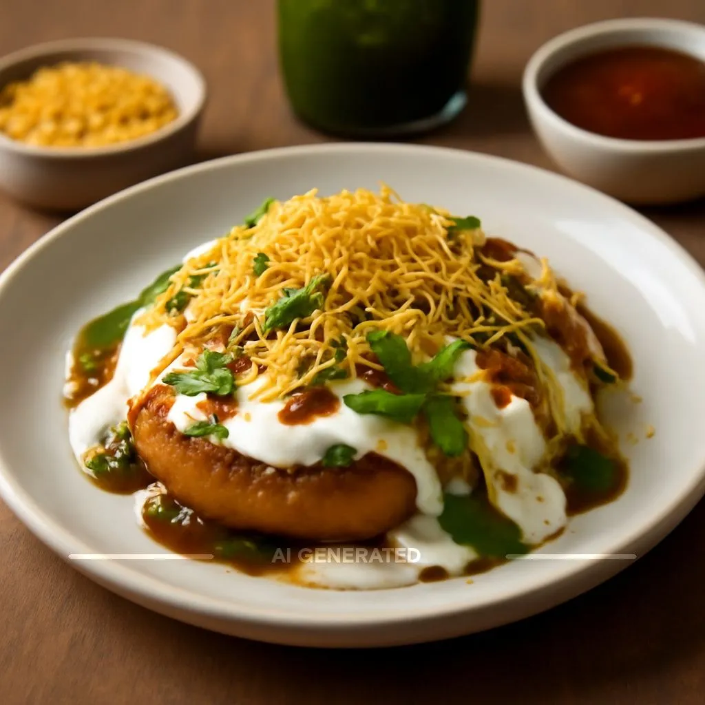 Aloo Tikki Chaat