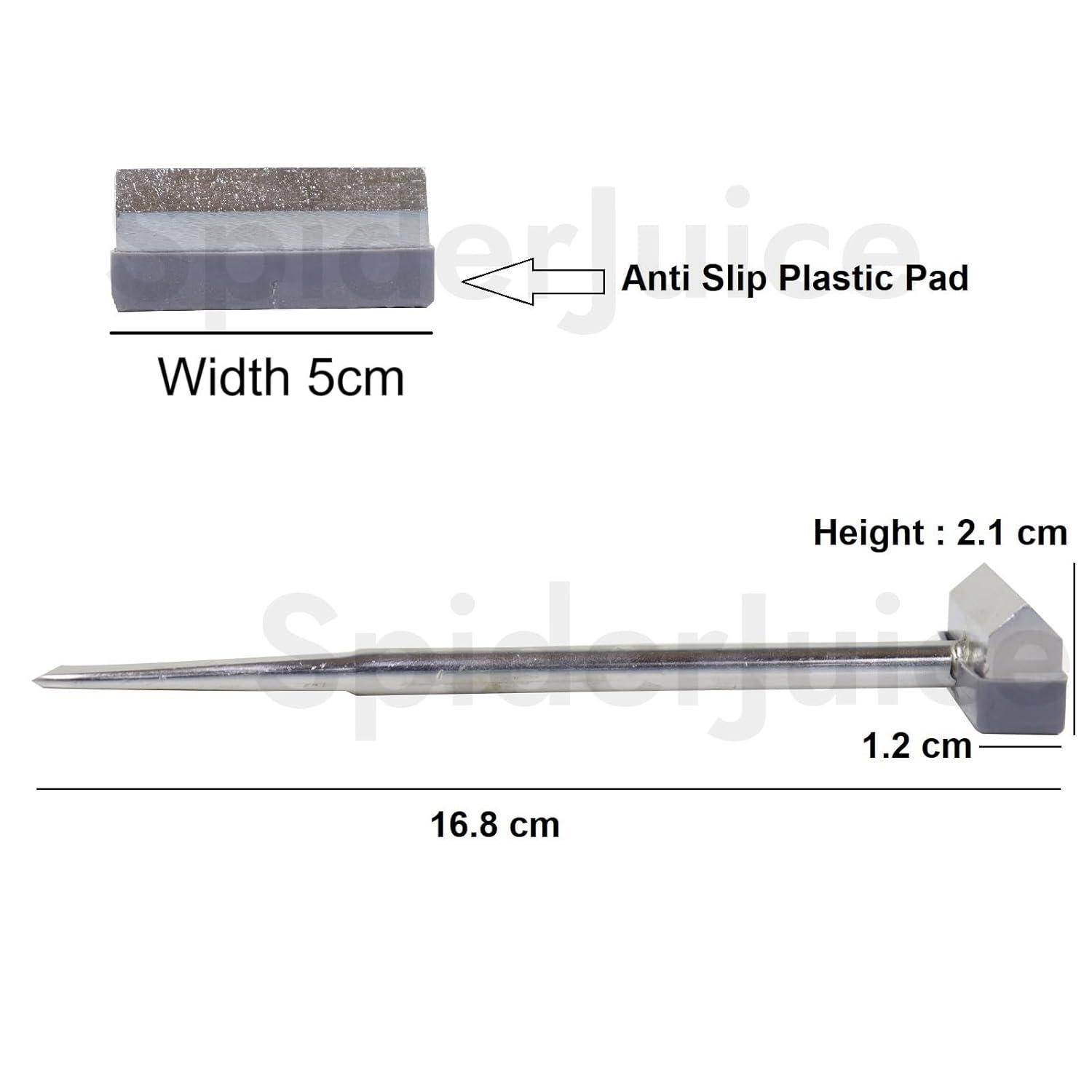 3-in-1 Stainless Steel Coconut Breaker Tool – Opener, Flesh Remover & Jaggery Breaker view 2